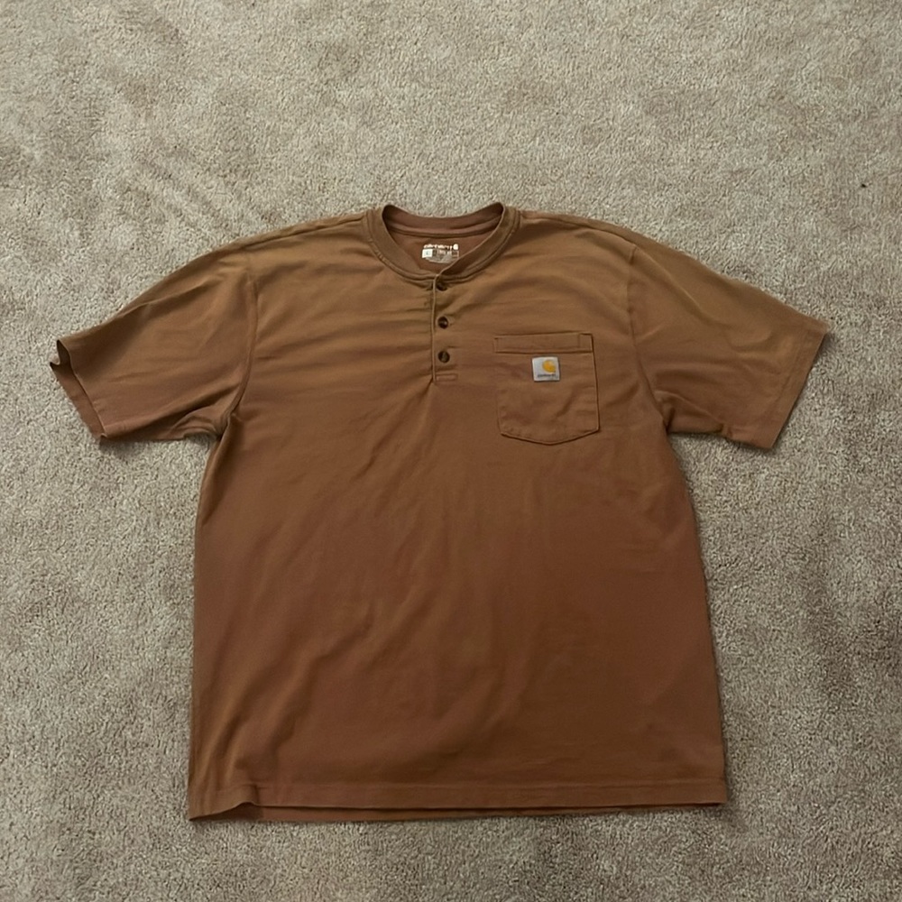 Carhartt loose fit work shirt.